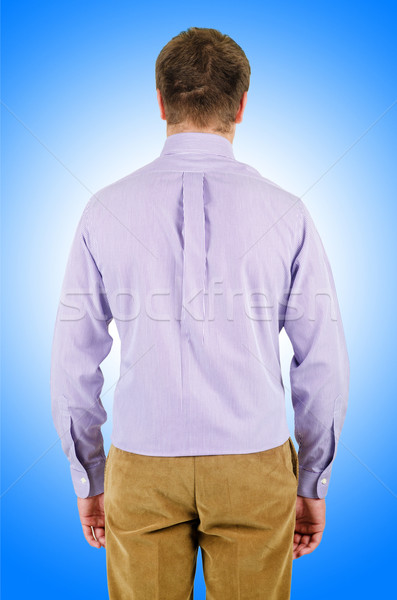 Mannelijk model shirt geïsoleerd witte man jonge Stockfoto © Elnur