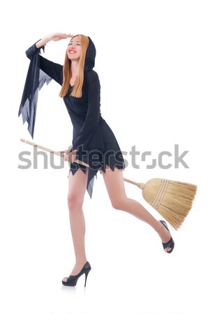 Tineri fată strans jambiere femeie Imagine de stoc © Elnur