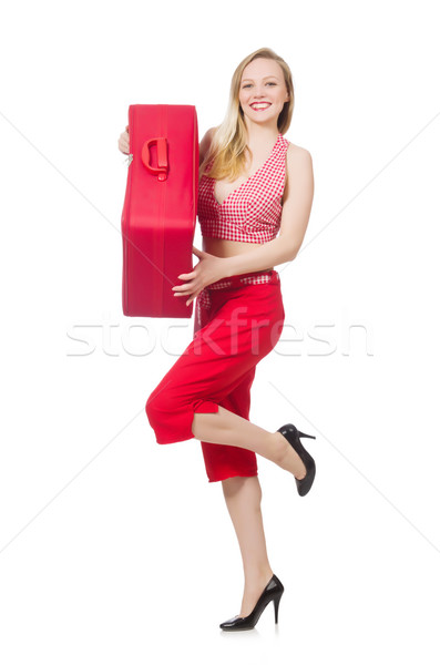 Young woman preparing for summer vacation Stock photo © Elnur