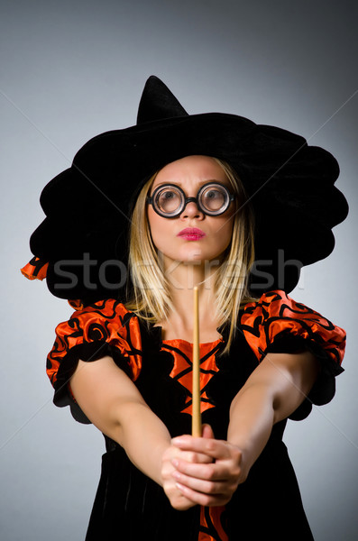 Witch doing her dirty tricks  Stock photo © Elnur