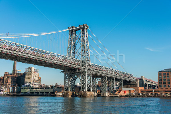 [[stock_photo]]: Pont · New · York · bâtiment · ville · bâtiments · urbaine