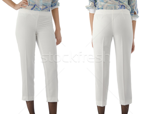 Trousers on the model isolated Stock photo © Elnur