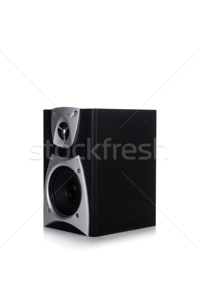 Sound audio speaker isolated on white background Stock photo © Elnur