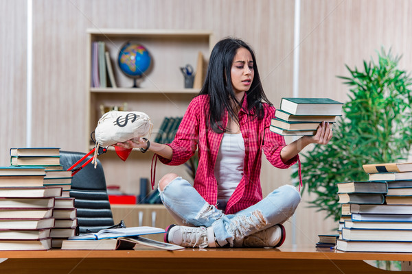 Jeunes Homme étudiant collège école examens [[stock_photo]] © Elnur