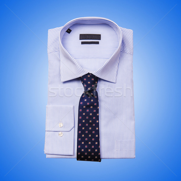 Nice male shirt isolated on the white Stock photo © Elnur