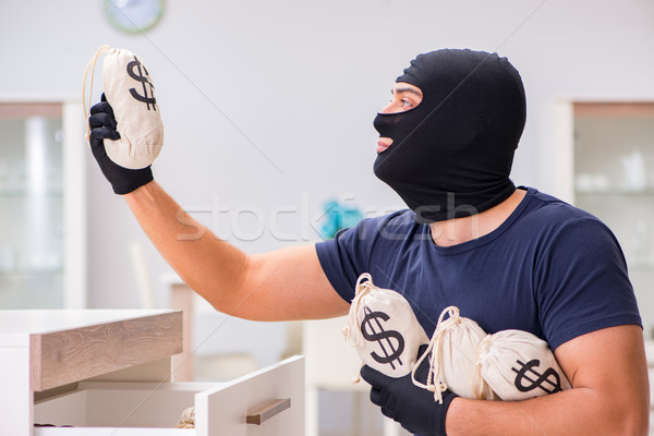 強盜 偷 有價值 事情 錢 商業照片 © Elnur