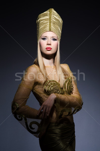 Zdjęcia stock: Młodych · model · egipcjanin · piękna · kobieta · twarz