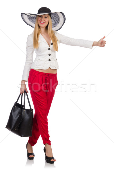 Woman with bag in fashion concept Stock photo © Elnur