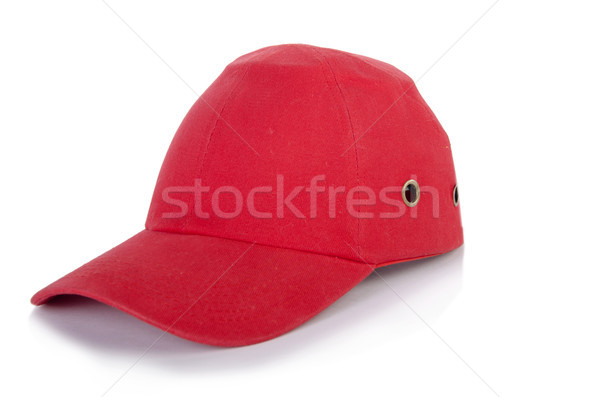 Red baseball cap isolated on the white background Stock photo © Elnur