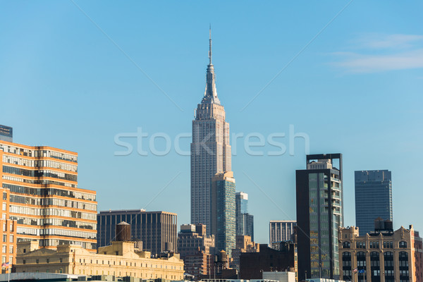 Панорама центра Manhattan бизнеса служба город Сток-фото © Elnur