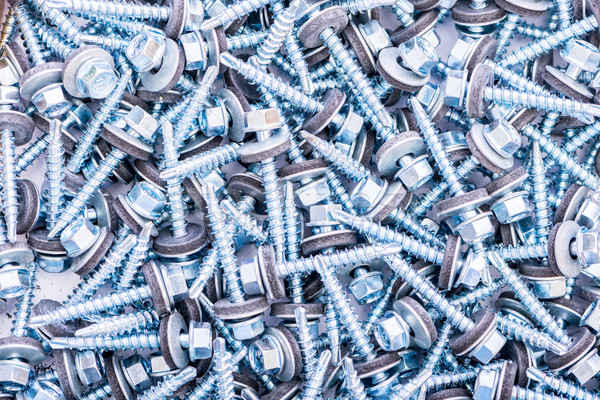 Many screws arranged as background Stock photo © Elnur