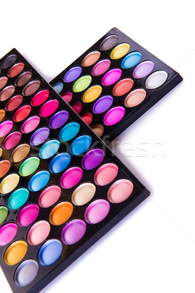 Stock foto: Künstler · Palette · isoliert · weiß · Wasser · Design