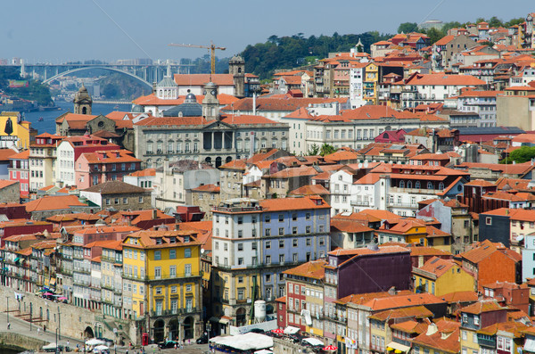 Scenic view of Porto city Stock photo © Elnur