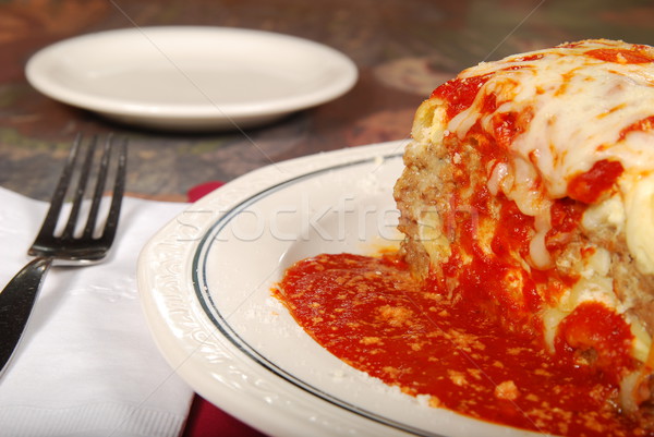Lasagna Stock photo © elvinstar