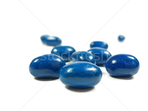 blue bean pile Stock photo © elvinstar