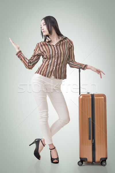 woman travel Stock photo © elwynn