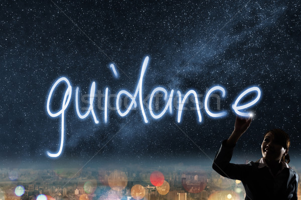 Concept of guidance Stock photo © elwynn