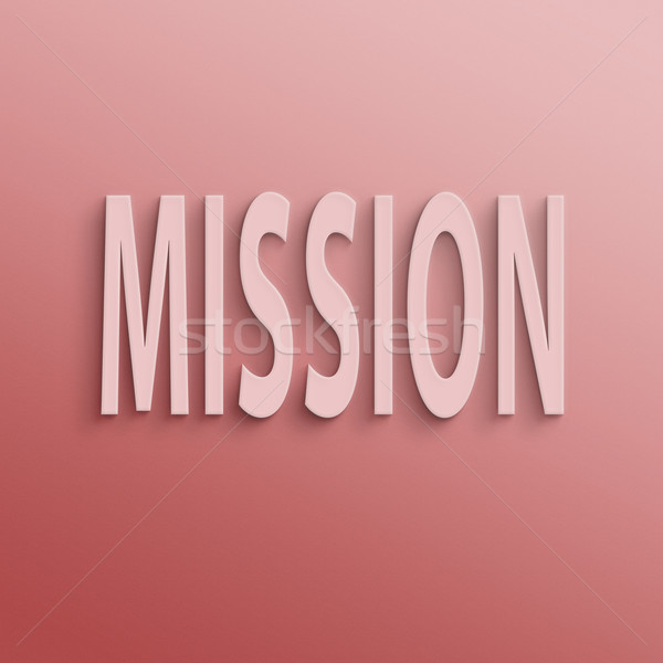 Stock photo: mission