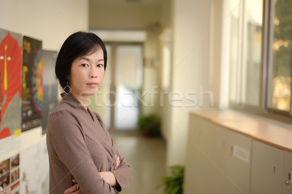 Mature Asian woman Stock photo © elwynn