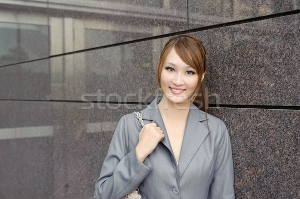 Attractive business manager Stock photo © elwynn