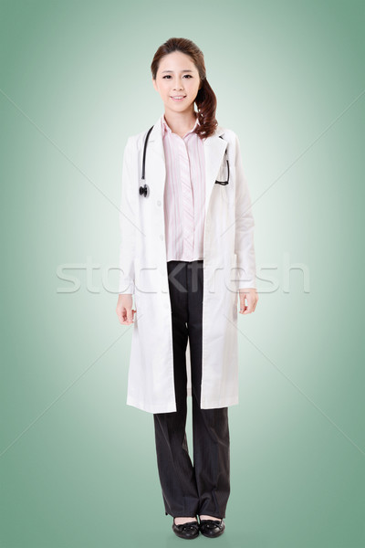 Asian doctor woman Stock photo © elwynn