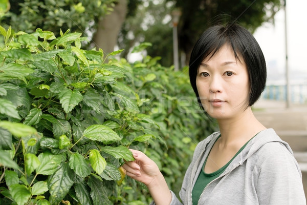 mature Asian woman Stock photo © elwynn