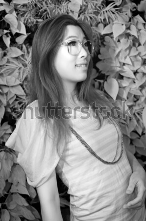 Asian glamour lady Stock photo © elwynn