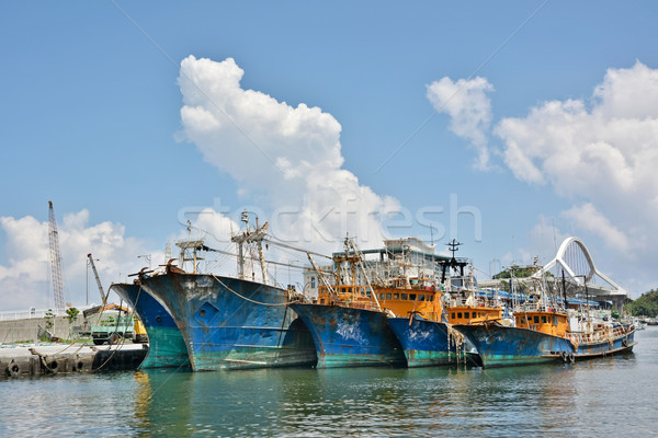 Suao port in Taiwan Stock photo © elwynn