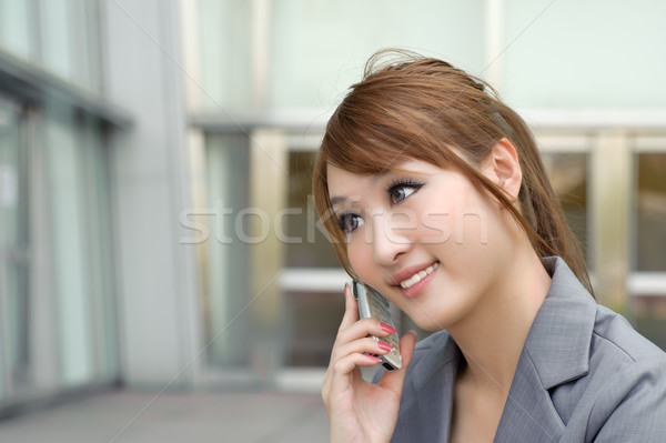 Attractive business woman Stock photo © elwynn