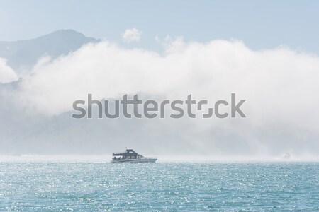 Boat over water Stock photo © elwynn