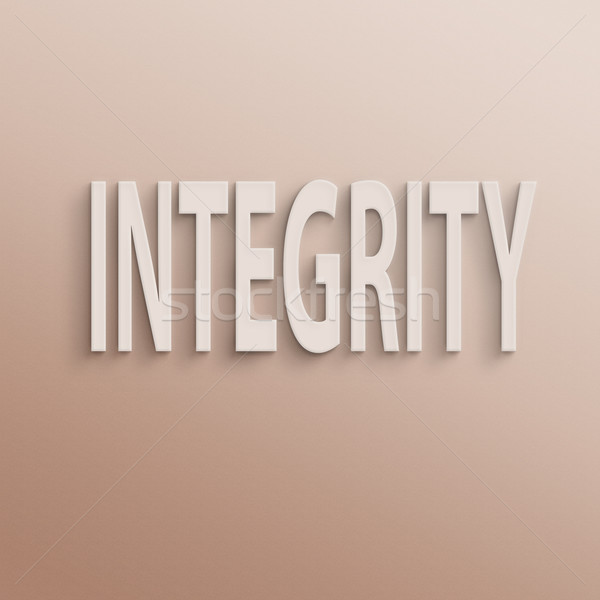 integrity  Stock photo © elwynn