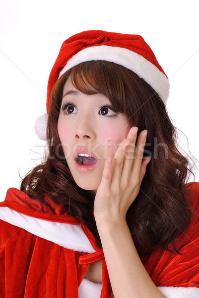 Christmas girl Stock photo © elwynn