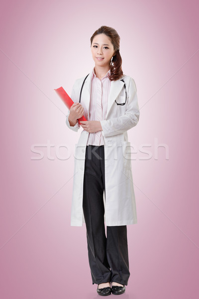 アジア 医師 女性 優しい 肖像 ストックフォト © elwynn
