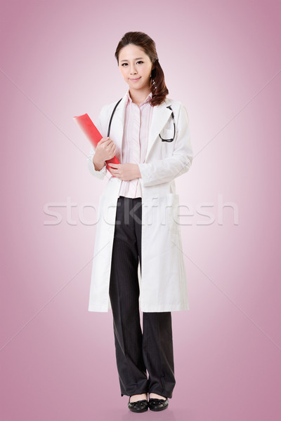 Asian doctor woman Stock photo © elwynn