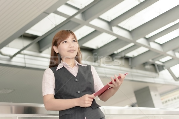  Asian business woman Stock photo © elwynn