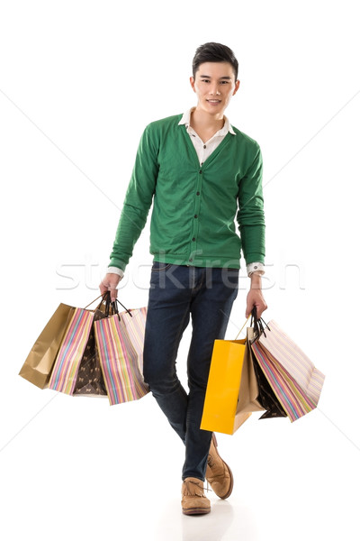 shopping man Stock photo © elwynn