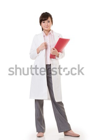 Asian doctor woman Stock photo © elwynn