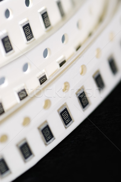 Resistor chip in SMD style Stock photo © elwynn