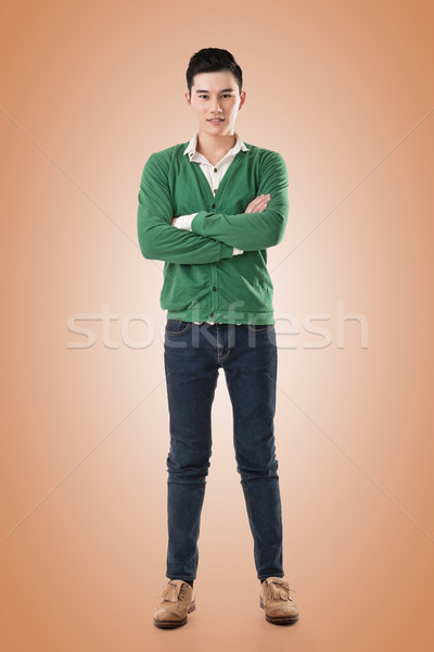 Attractive young Asian man Stock photo © elwynn