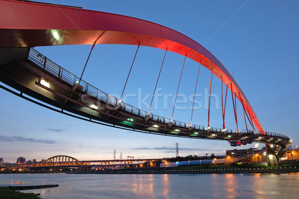 Stock photo: Taipei landmark bridge