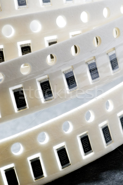 Resistor chip in SMD style Stock photo © elwynn