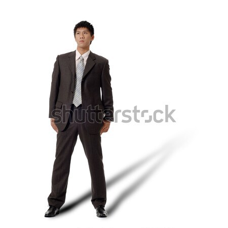 Lonely business man Stock photo © elwynn