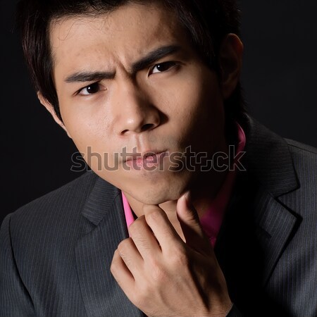 handsome businessman Stock photo © elwynn