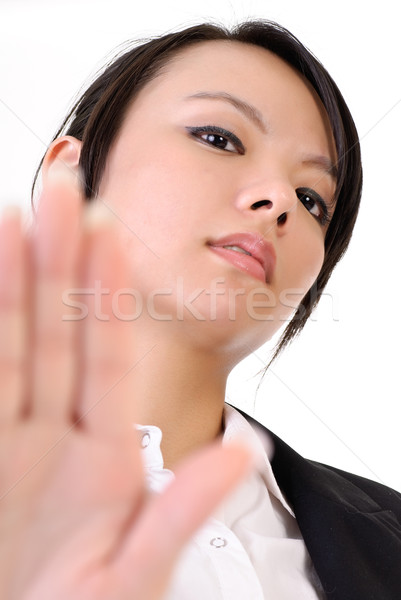 Cool business woman Stock photo © elwynn