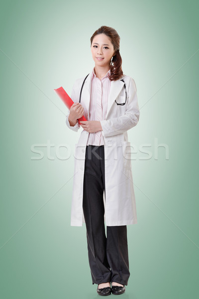 Asian doctor woman Stock photo © elwynn