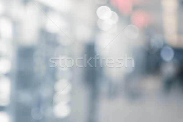 Absztrakt pláza sekély iroda épület város Stock fotó © elwynn