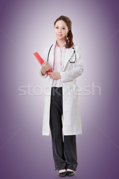 Asian doctor woman Stock photo © elwynn