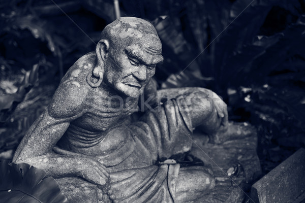 Arhat Kanakbharadvaja statue Stock photo © elwynn