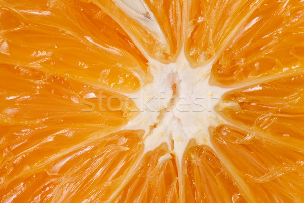 Suculento laranja imagem frutas frescas descascado Foto stock © elwynn