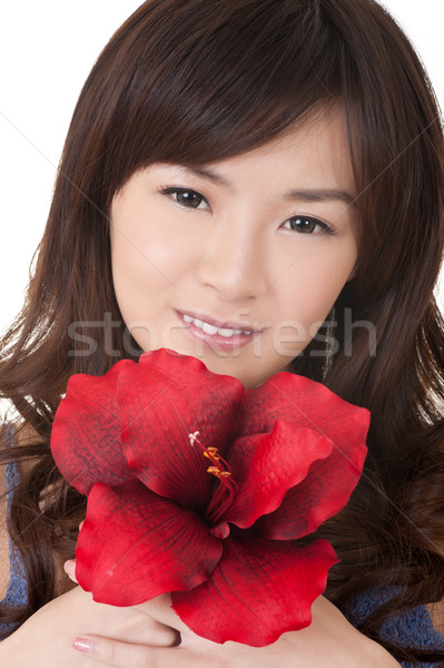 Asian girl Stock photo © elwynn
